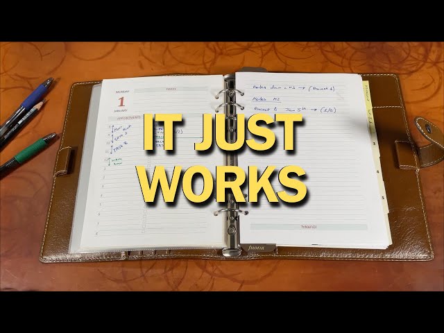 Manteniéndolo real: Cómo me mantengo organizada con mi Filofax Malden A5