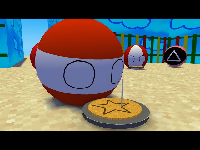 Countryballs - Squid Game Honeycomb / Ppopgi  [Minecraft Animation]