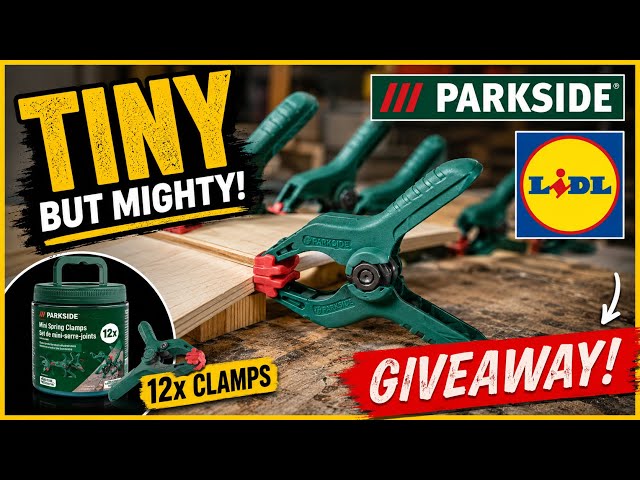 UNREAL Value: Lidl Parkside Mini Clamps Review & Giveaway ⭐️
