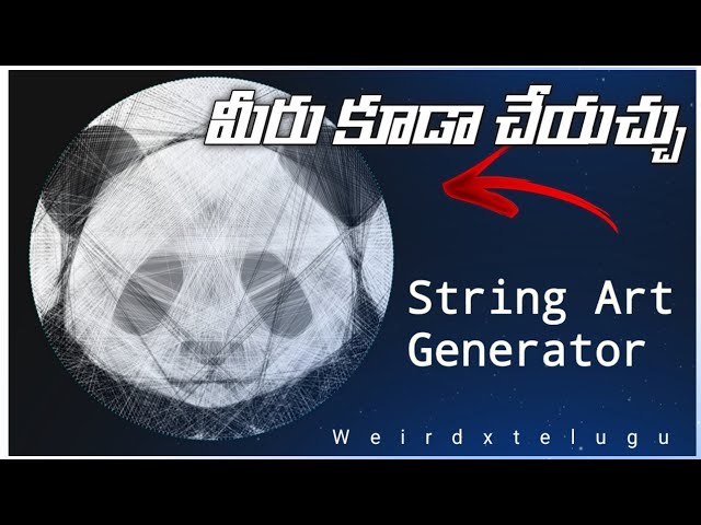 Step By Step Guide To Make Your Own String Art | Weird X 