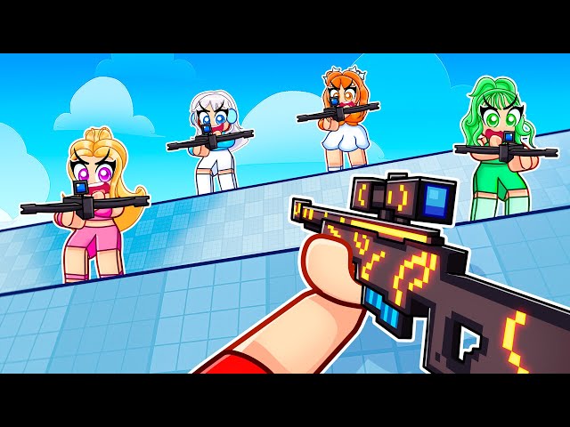 Techy DESTROYS In Roblox FLICK With MY CRAZY FAN GIRLS...