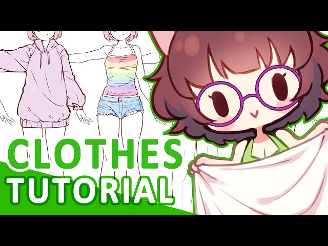 Beginner GUIDE to drawing CLOTHES FOLDS👗👖