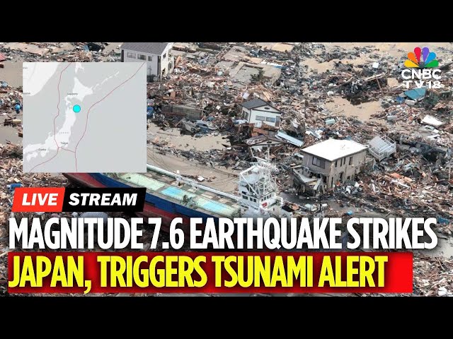 LIVE: 7.6 Magnitude Earthquake Strikes Off Japan Coast, Tsunami Advisory Issued | Japan News | N18G