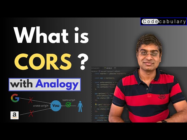 What is CORS? | Codecabulary | with Analogy
