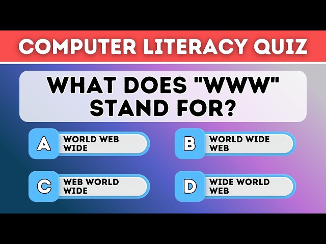 03 KnowIQ Computer Literacy Quiz