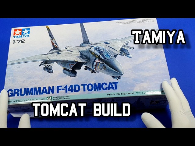 ✅TAMIYA TOMCAT BUILD 1:72 F-14D (speed up version)