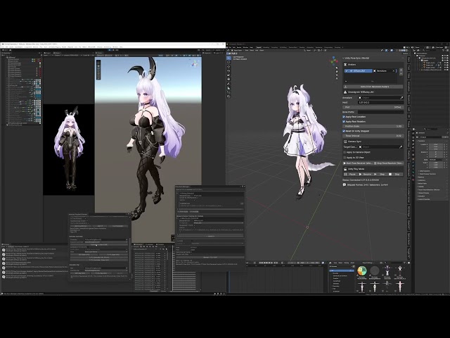 Unity Blender PoseSync