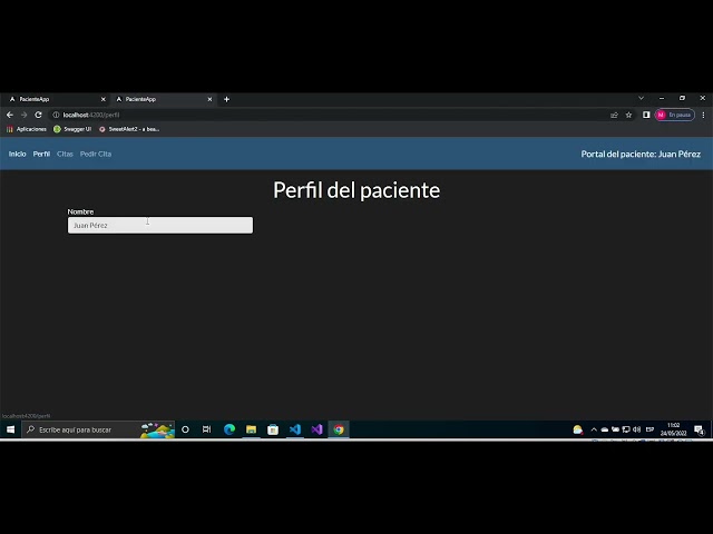 Curso de Angular. Video 8. Creación de la página de perfil y un servicio para usar el LocalStorage