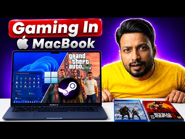 MacBook Can Run AAA Games & Windows 11 – GTA 5 Tested