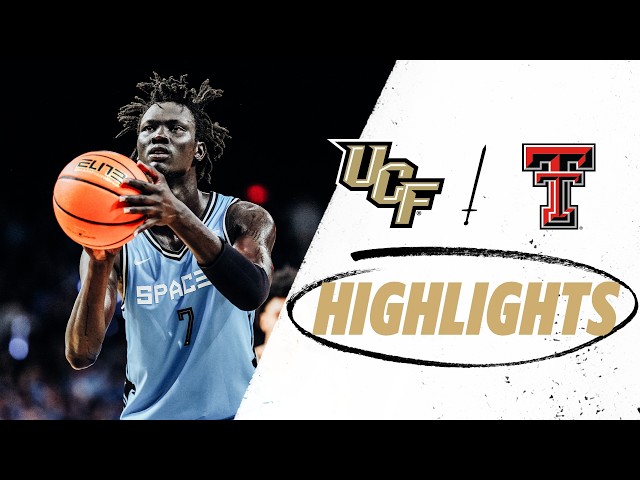 UCF Men’s Basketball, 88 vs. Texas Tech, 80  // FULL GAME HIGHLIGHTS // Jan. 31, 2026