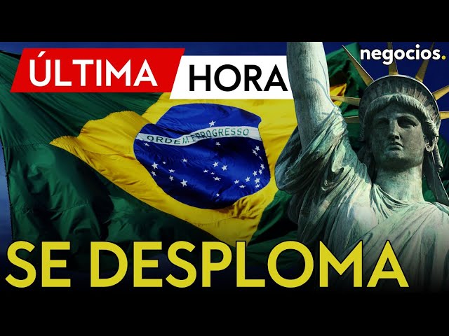 ÚLTIMA HORA | Se desploma una réplica gigante de la Estatua de la Libertad en Brasil por el viento
