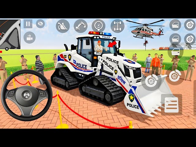 Franklin Purchase New Modified Heavy Police Dumper JCB 🤑 Indian Theft Auto Simulator | New update💥🤩