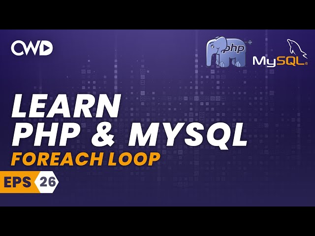 Foreach Loop | PHP for beginners | Learn PHP | PHP Programming | Learn PHP in 2020