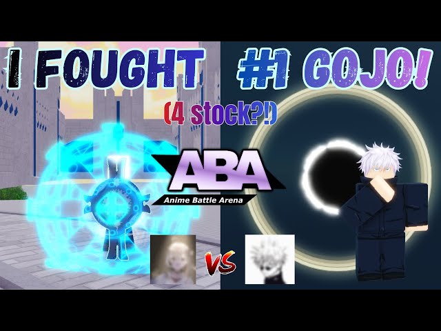 I Fought The #1 Gojo... (4 STOCK?!) | Anime Battle Arena