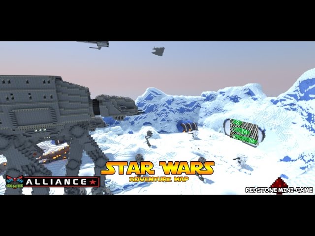 Minecraft 360 - Star Wars Map Tour