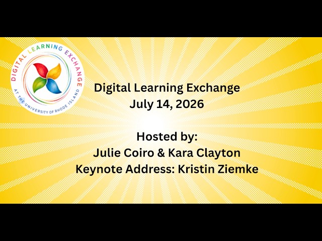 Digital Learning Exchange, July 14, 2026