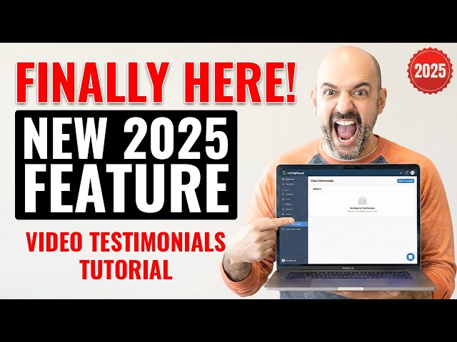 New GoHighLevel Video Testimonials Feature: Full Setup Tutorial (2025)