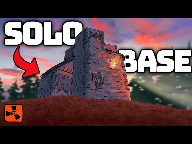 I Lived on a Mountain in the Ultimate Solo Bunker Base - Rust