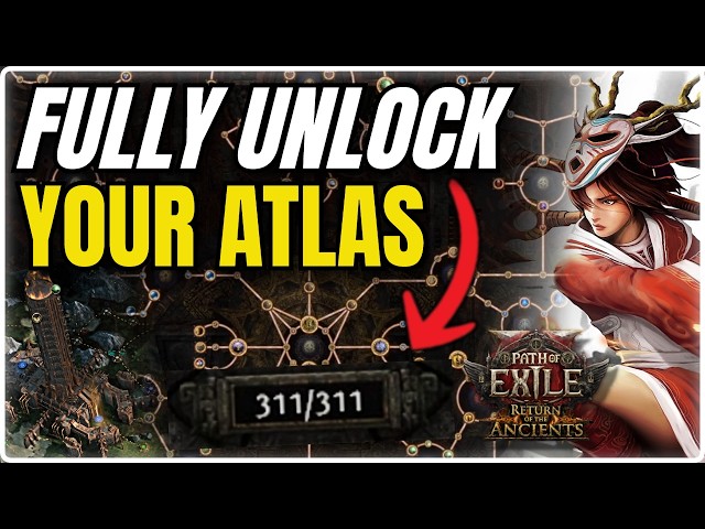 How to FULLY Unlock your Atlas - 0.5 Atlas Guide - Path of Exile 2