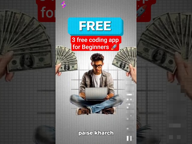 🚀 Beginners ke liye 3 Best Free Coding Apps | Start Coding Today! Easy Learning Apps 2025 #coding