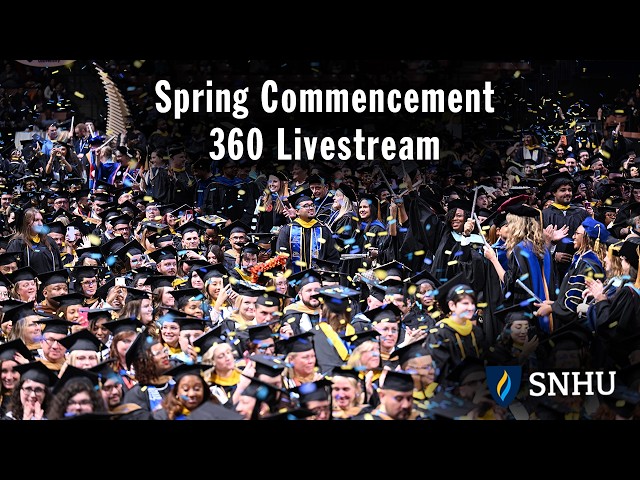 360 Online Undergraduate Business Programs Commencement Ceremony, Fri 5/1, at 2:55 pm