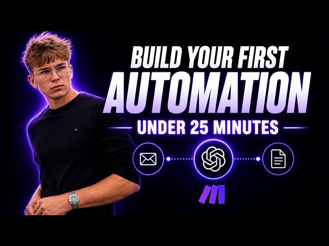 Build Your First AI Automation with Make.com (Beginner Tutorial)