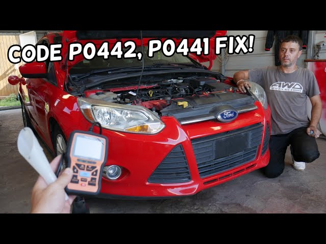 FORD FOCUS CODE P0441 P0442 EASY FIX 2012 2013 2014 2015 2016 2017 2018