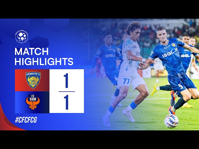 GW 6 Highlights | Chennaiyin FC 1-1 FC Goa | ISL 12