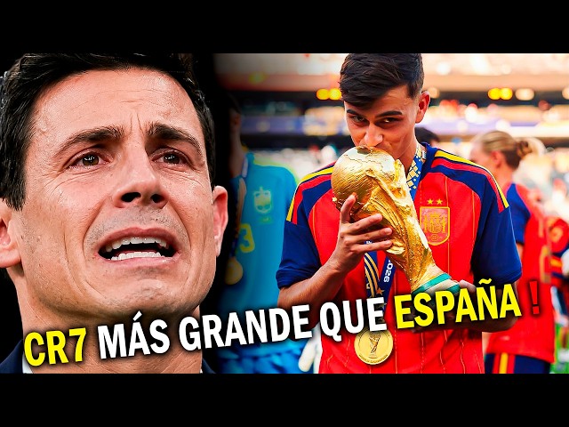 EDU AGUIRRE DEMUESTRA QUE AMA MÁS A CRISTIANO RONALDO QUE A ESPAÑA 🤡 | ESPAÑA 1-0 ARGENTINA