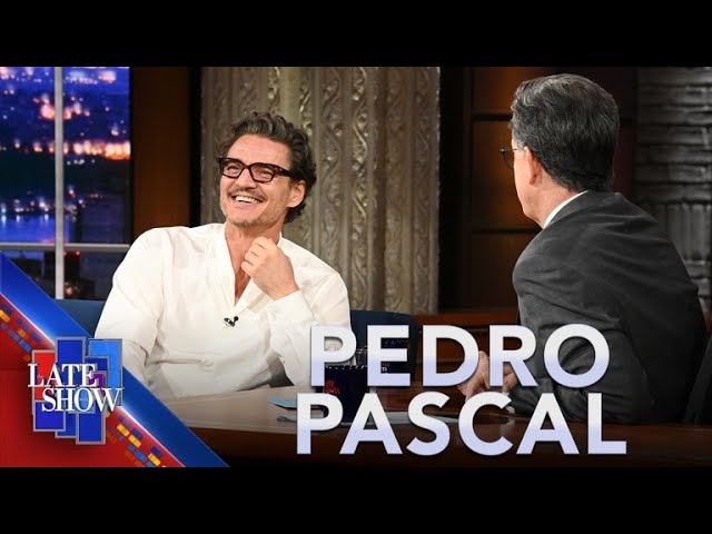 A Smooch And A Drink With "The Mandalorian & Grogu" Star Pedro Pascal