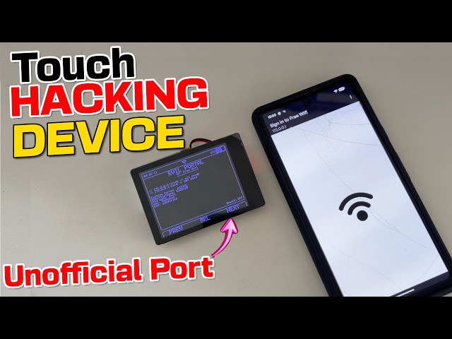 Meet My Little Hacking Device — Bruce on ESP32-C5-Touch