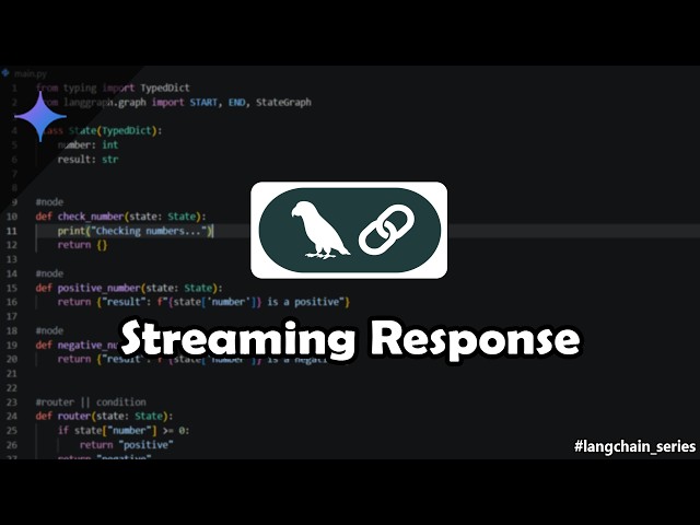 EP.09 Streaming Response ⚡ | LangChain Tutorial
