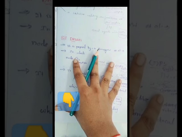 DREAM Protocol in MANETs | Distance Routing Effect Algorithm for Mobility"