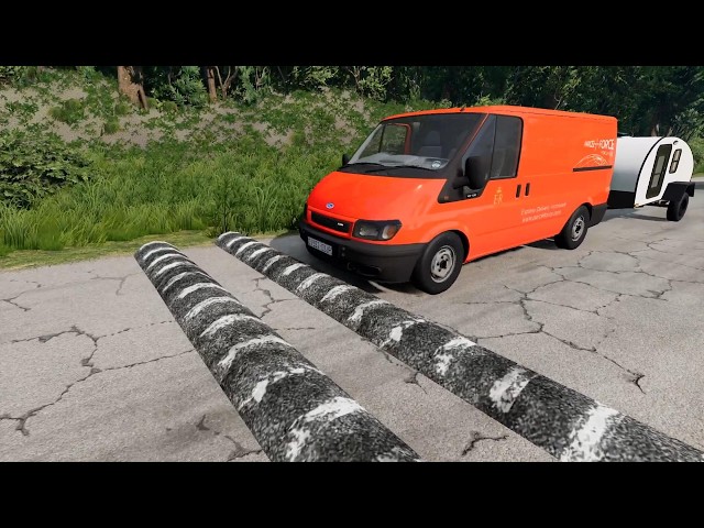 Mobil vs Speed bumps vs potholes beamng.drive #47 live 5