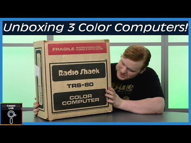 Unboxing the Color Computer and Micro Color Computer Family – Tandy Lab