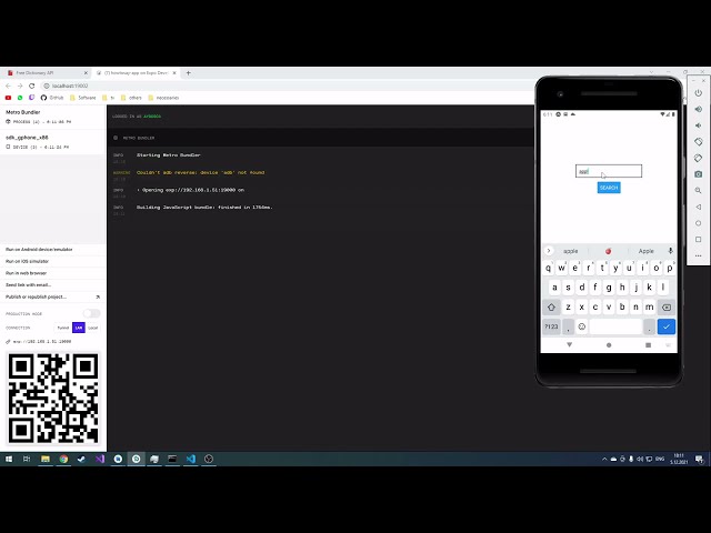 React Native | Mobile App with Expo CLI | How To Say App.