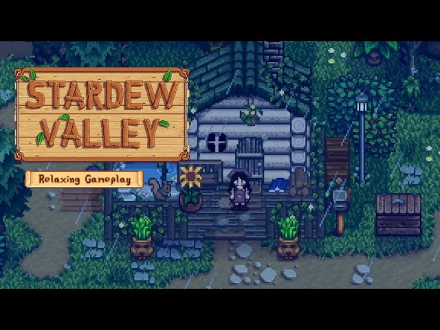 Relaxing Modded Stardew Valley Gameplay (NO COMMENTARY) for Sleep, Study, etc!