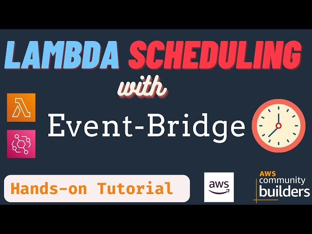 Schedule AWS Lambda Functions Using EventBridge