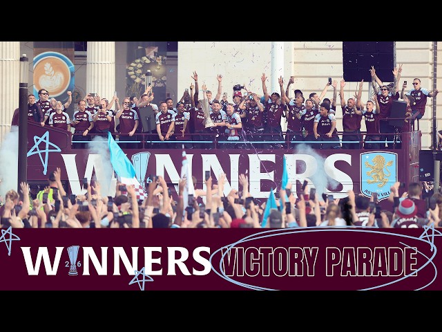 ASTON VILLA VICTORY PARADE || UEFA EUROPA LEAGUE WINNERS 2026