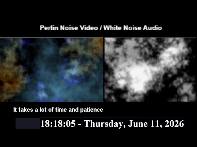 LIVE Paranormal Experiment Stream: Perlin Noise Video & Live Filtered Experiment Audio