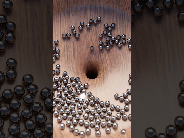 Reverse Motion Chrome Marble Run 12 | 500 ⚫️