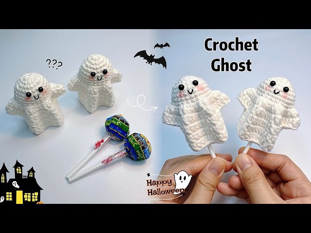 Crochet Cute Ghost 👻| Cute & Easy | Beginner-Friendly Tutorial