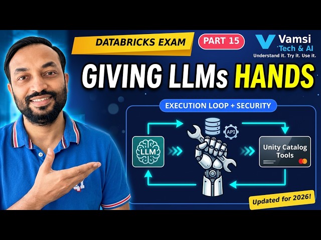 Why Most AI Agents Fail: Mastering Tool & Function Calling | Databricks Exam series | Part 15