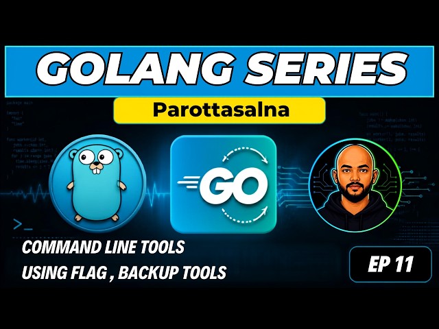 Day 11 | Learn Go by Building | Command Line Tools & File Backup Utility