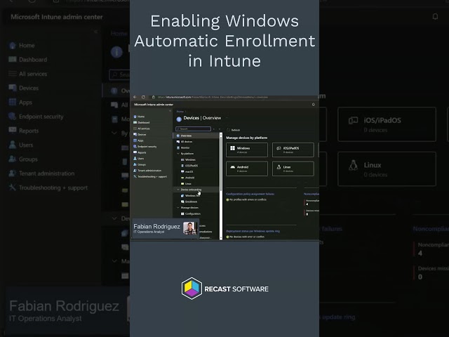 How to Enable Windows Auto-Enrollment in Intune
