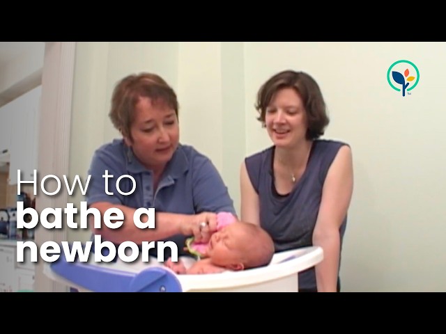 How To Bathe a Newborn | BabyCenter