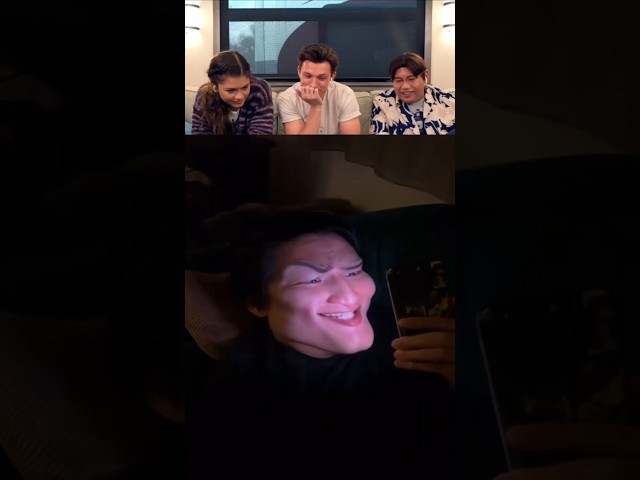 Tom Holland React Viral Videos part 535 #tomholland #funny #trytolaugh #reaction