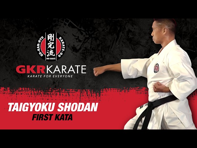 GKR Karate 1st Kata - Taigyoku Shodan Tutorial - Technique Breakdown