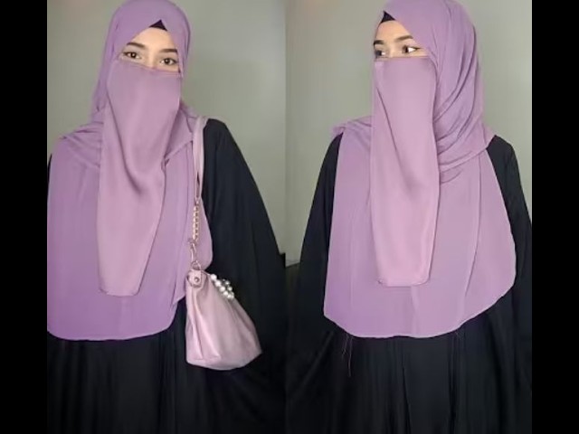 Hijab Tutorial With Naqab❤️