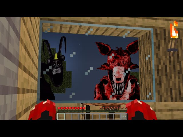 Fnaf Virus horror mod by Mandy Minecraft bedrock edition MCPE 